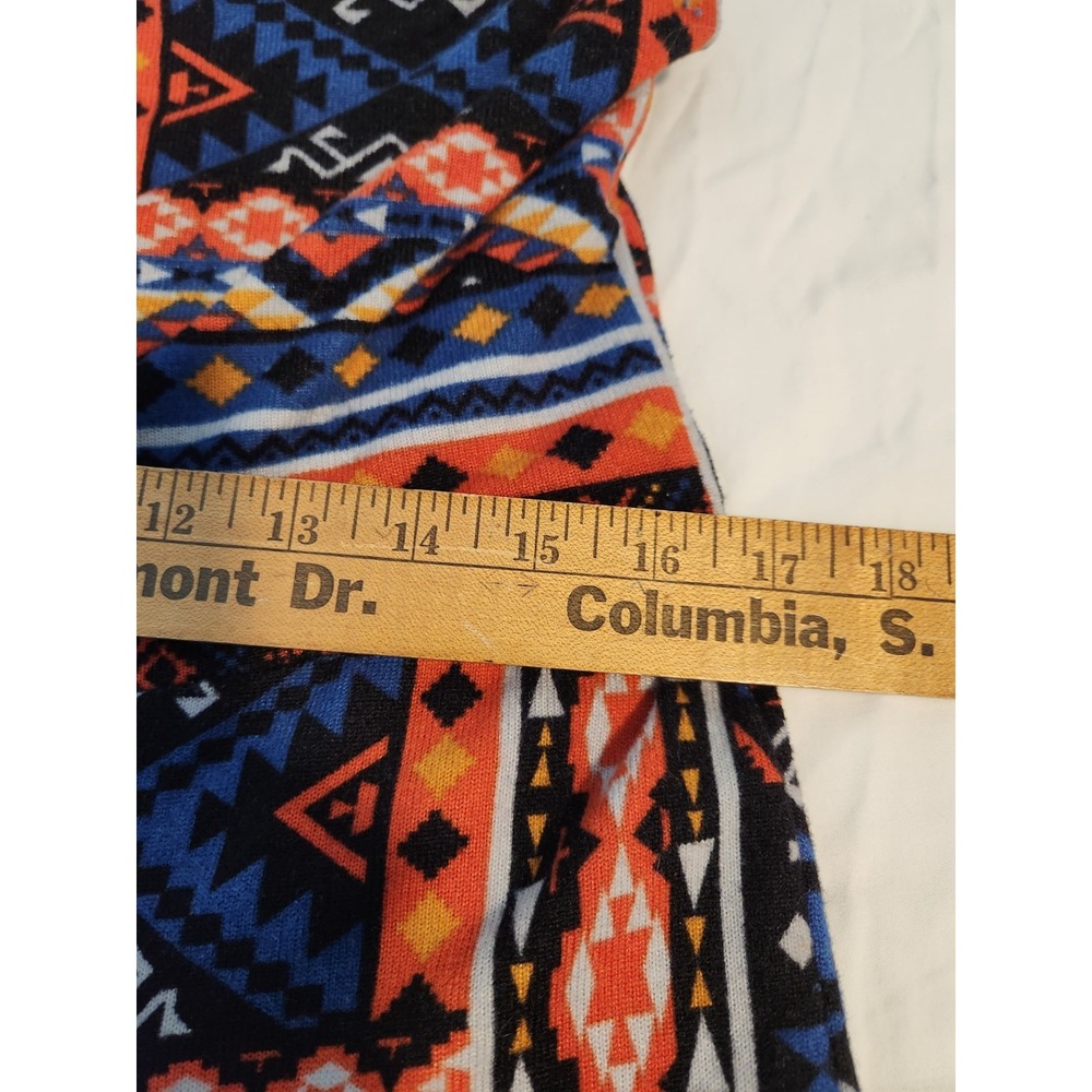 Boho Pants Womens 1X Beige‎  Retro Wide Leg Pull On Lounge Hippie Stretch - Picture 6 of 8